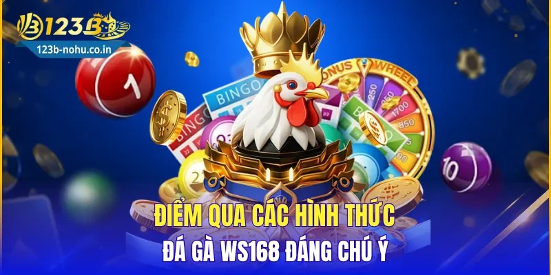 Điểm qua các hình thức đá gà WS168 đáng chú ý